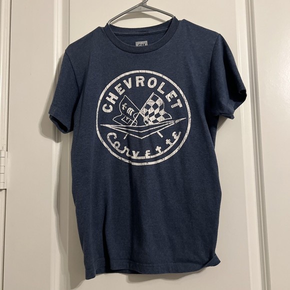 GM Offical Chevrolet Grey Crewneck T-shirt Womens Small - Picture 1 of 4